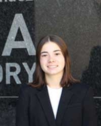 Undergraduate student Avery Pierson