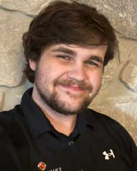 Undergraduate student Trevor Thomas