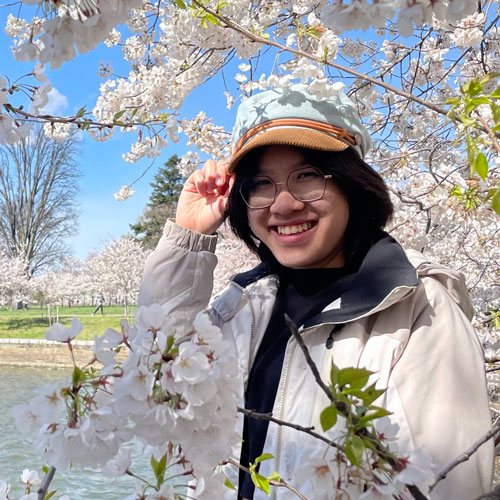 Undergraduate student Akemi Ho Takeuchi