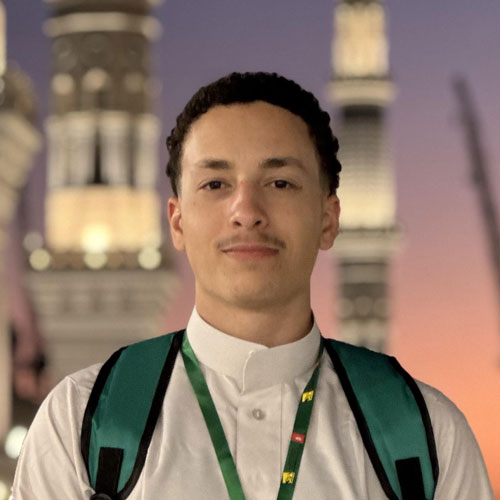 Undergraduate student Adam Ben Yousseff